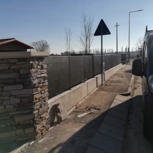 cmc recinzioni-cantiere vicenza-Recinzione modello mare