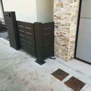 cmc recinzioni-cantiere vicenza-Recinzione modello village