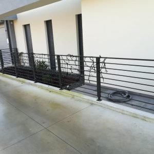 cmc recinzioni-cantiere vicenza-Recinzione modello village