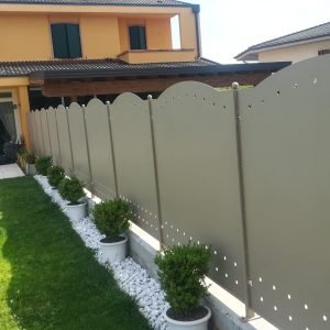 cmc recinzioni-cantiere Villafranca-Recinzione modello lamiera cieca