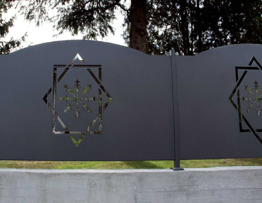 RECINZIONE A PANNELLO <br/> MODELLO ROMBO RETTANGOLO