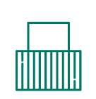 BALCONE E PARAPETTO <br/> MODELLO LANCIA BIS