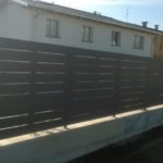 cmc recinzioni - cantiere di Pescantina - Recinzione modulare modello Mare