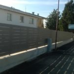 cmc recinzioni - cantiere di Pescantina - Recinzione modulare modello Mare