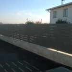 cmc recinzioni - cantiere di Pescantina - Recinzione modulare modello Mare