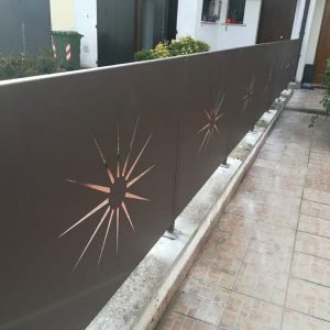 cmc recinzioni-cantiere ferrara-Recinzione modello sole