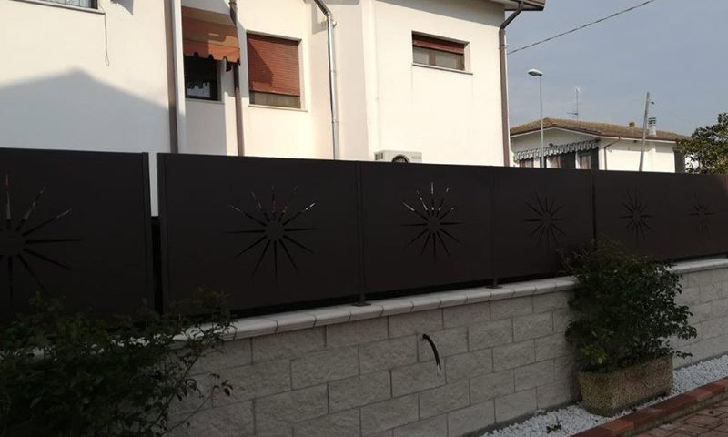 cmc recinzioni-cantiere ferrara-Recinzione modello sole