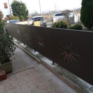 cmc recinzioni-cantiere ferrara-Recinzione modello sole