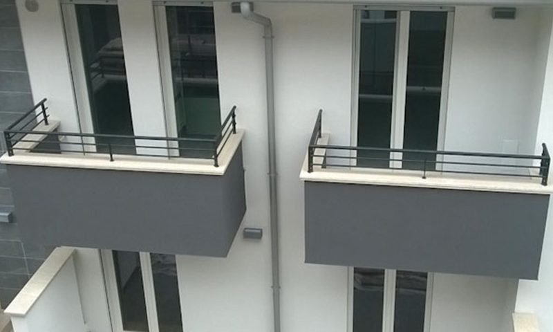 cmc parapetti-cantiere dalmine-parapetto modello personalizzato