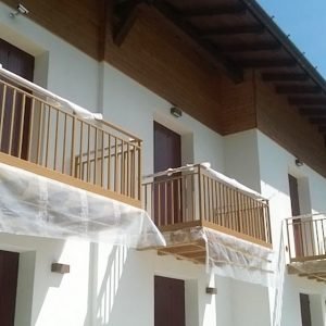 cmc parapetti-cantiere Lanzo D'Intelvi (CO)-parapetto modello sabry