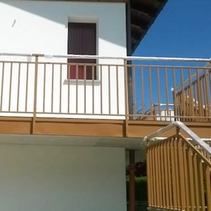 cmc parapetti-cantiere Lanzo D'Intelvi (CO)-parapetto modello sabry