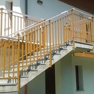 cmc parapetti-cantiere Lanzo D'Intelvi (CO)-parapetto modello sabry