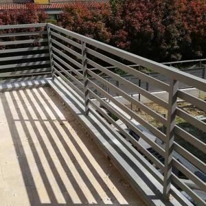 cmc parapetti-cantiere padova-parapetto modello personalizzato