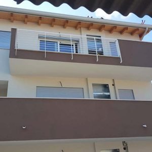 cmc parapetti-cantiere palazzina (VR)-parapetto modello village