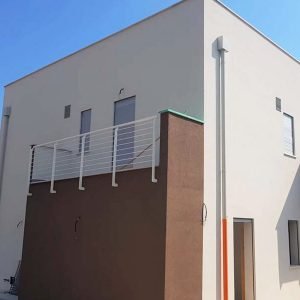 cmc parapetti-cantiere palazzina (VR)-parapetto modello village