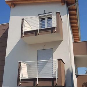 cmc parapetti-cantiere palazzina (VR)-parapetto modello village