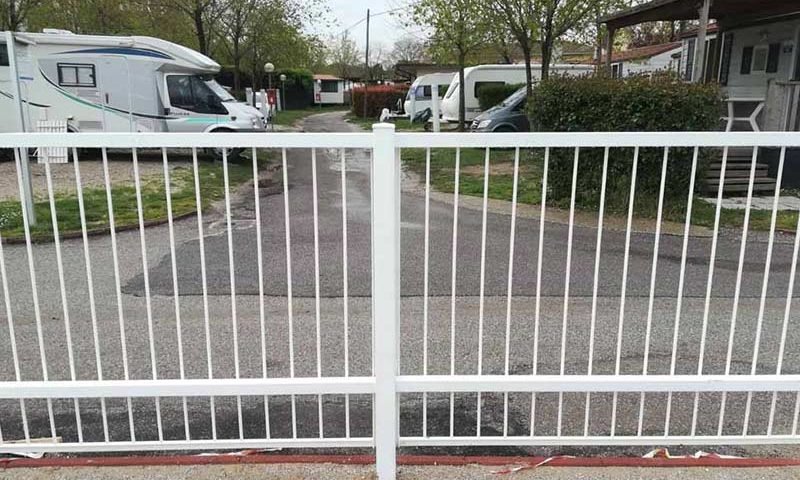 cmc parapetti-cantiere peschiera del garda-parapetto modello personalizzato