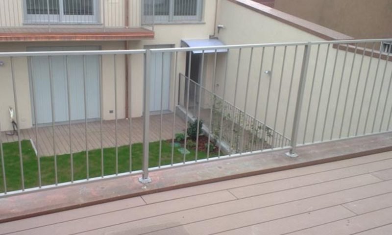 cmc parapetti-cantiere quinzano-parapetto modello liscia