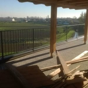 cmc parapetti-cantiere san giovanni lupatoto-parapetto modello liscia