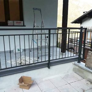 cmc parapetti-cantiere santa margherita (TN)-parapetto modello tondo decò