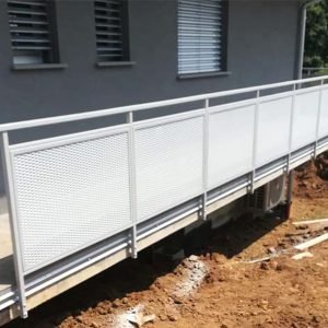 cmc parapetti-cantiere torino-parapetto modello personalizzato