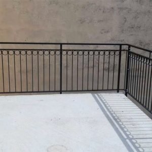 cmc parapetti-cantiere vallese oppeano-parapetto modello cerchio in quadro