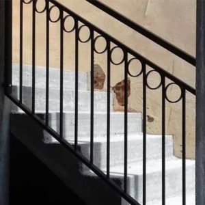 cmc parapetti-cantiere vallese oppeano-parapetto modello cerchio in quadro