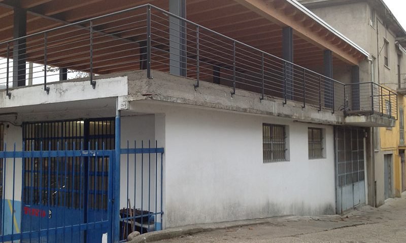 cmc parapetti-cantiere verona-parapetto modello village