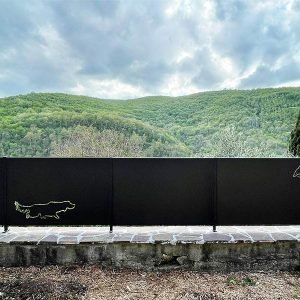 cmc recinzioni-cantiere Fontebuona Vaglia (FI)-Recinzione modello personalizzato