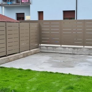 cmc recinzioni-cantiere Fontebuona San Giovanni Lupatoto (VR)-Recinzione modello mare