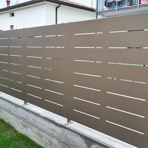 cmc recinzioni-cantiere Fontebuona San Giovanni Lupatoto (VR)-Recinzione modello mare