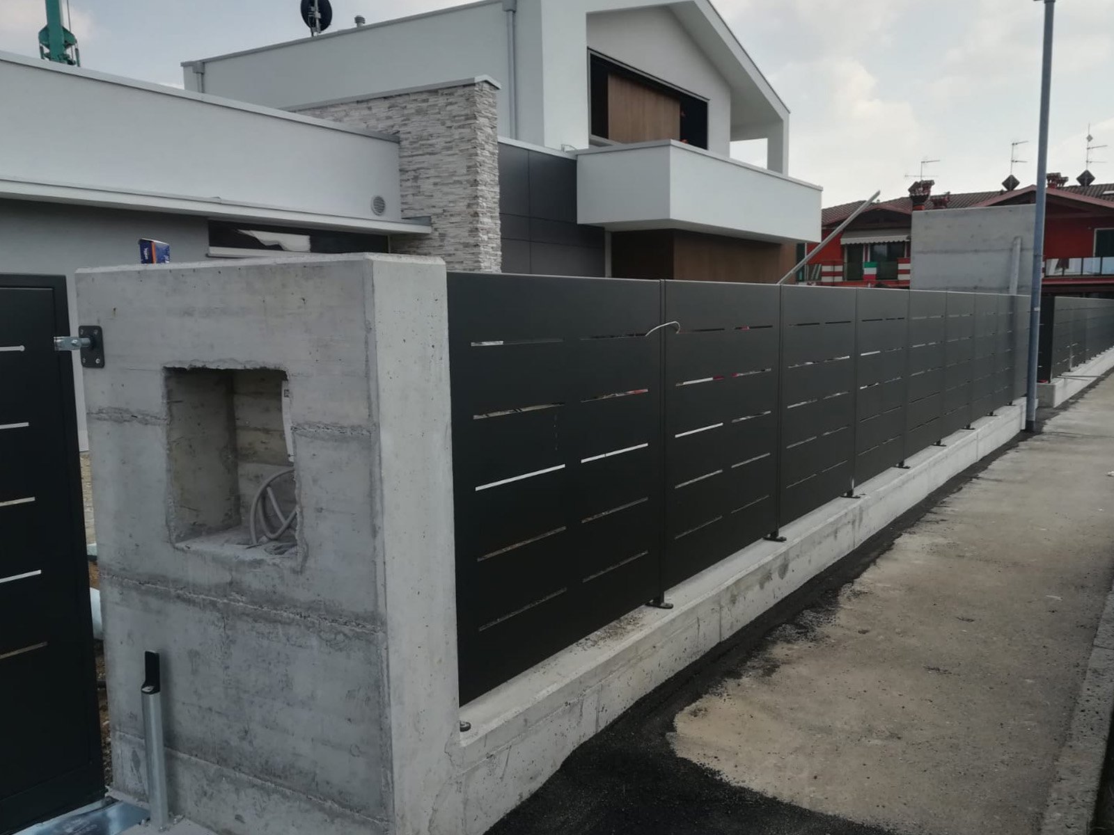 recinzione modello mare a terme euganee 