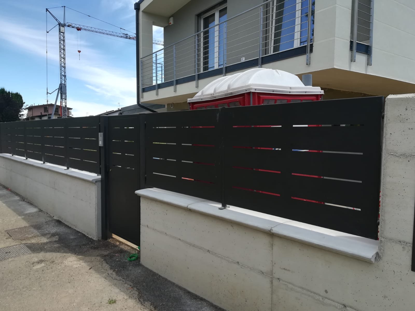 recinzione modello mare a terme euganee 