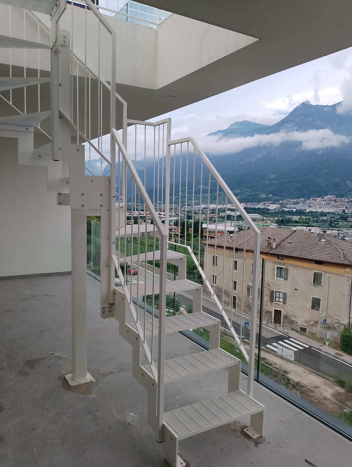 Cantiere Trento Parapetto modello Liscia
